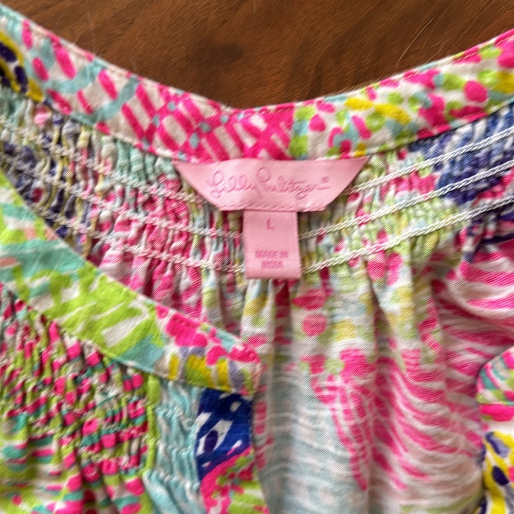 Lilly Pulitzer Multicolor Sleeveless Top - Picture 3 of 3